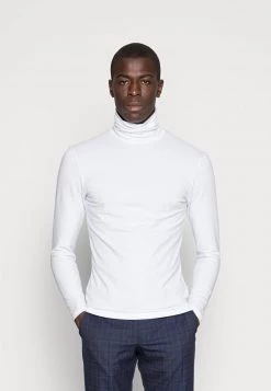 Pier One Hombre Camiseta De Manga Larga - White