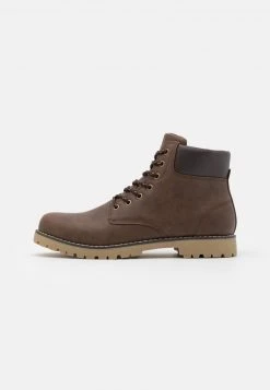 Pier One Hombre Botines Con Cordones - Dark Brown