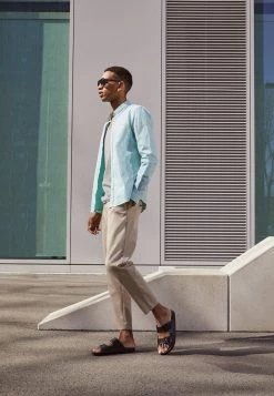 Pier One UNISEX - Pantuflas - Black, Unisexo