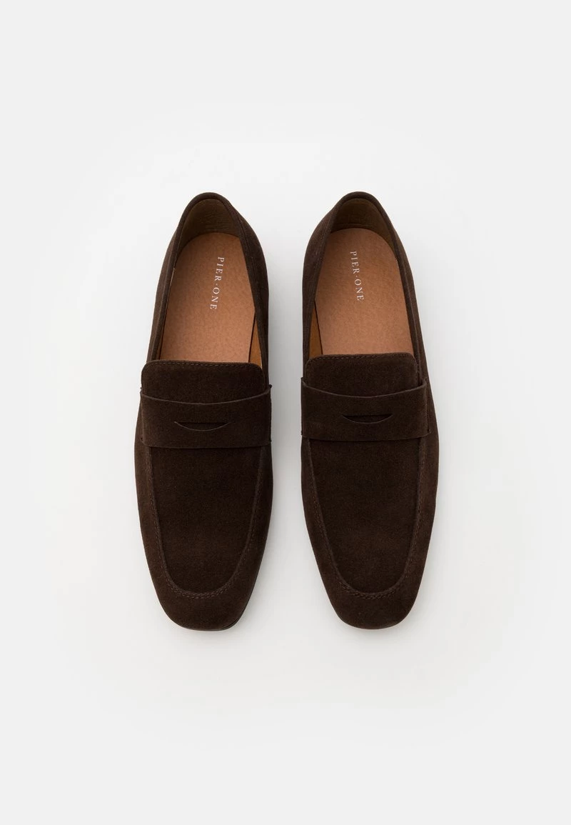 Pier One Hombre Mocasines - Dark Brown 6 Pier One Hombre Mocasines - Dark Brown - Imagen 4