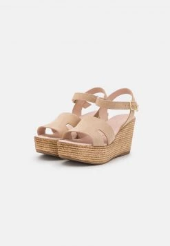 Pier One Mujer LEATHER - Sandalias Con Plataforma - Beige -Ofertas Pier One Tienda db7a11acc7844fdfa7841e58c58b006a