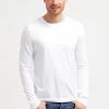 Pier One Hombre Camiseta De Manga Larga - White -Ofertas Pier One Tienda dc16478872d540e69b288099e36bf27b