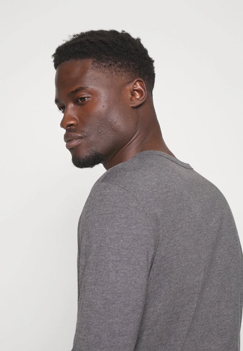 Pier One Hombre Camiseta De Manga Larga - Dark Grey Melange 6 Pier One Hombre Camiseta De Manga Larga - Dark Grey Melange - Imagen 4