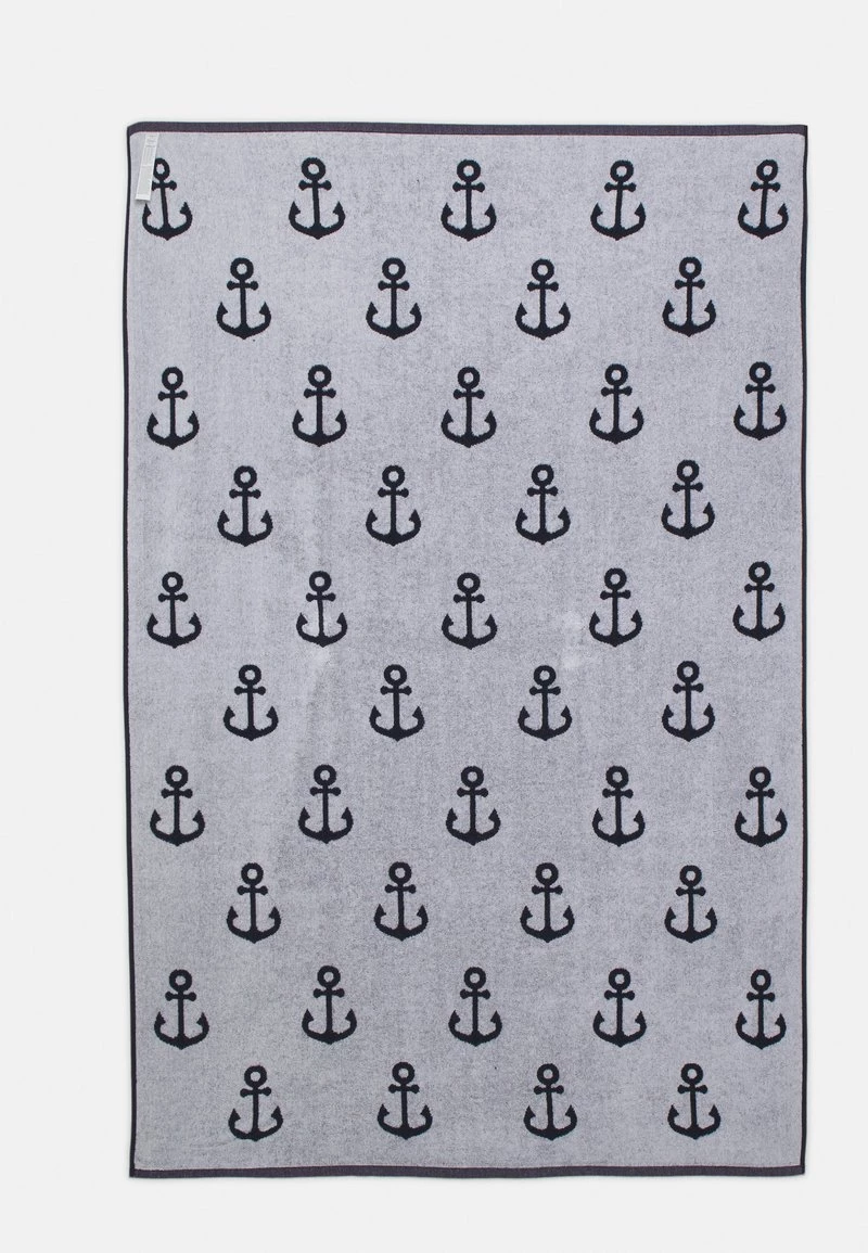 Pier One Hombre BEACH TOWEL 150X100CM 550GSM - Toalla De Playa - Dark Blue/white 4 Pier One Hombre BEACH TOWEL 150X100CM 550GSM - Toalla De Playa - Dark Blue/white - Imagen 2