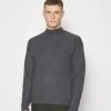 Pier One Hombre Jersey De Punto - Mottled Dark Grey