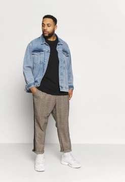 Pier One Hombre 2 PACK - Camiseta Básica - Black