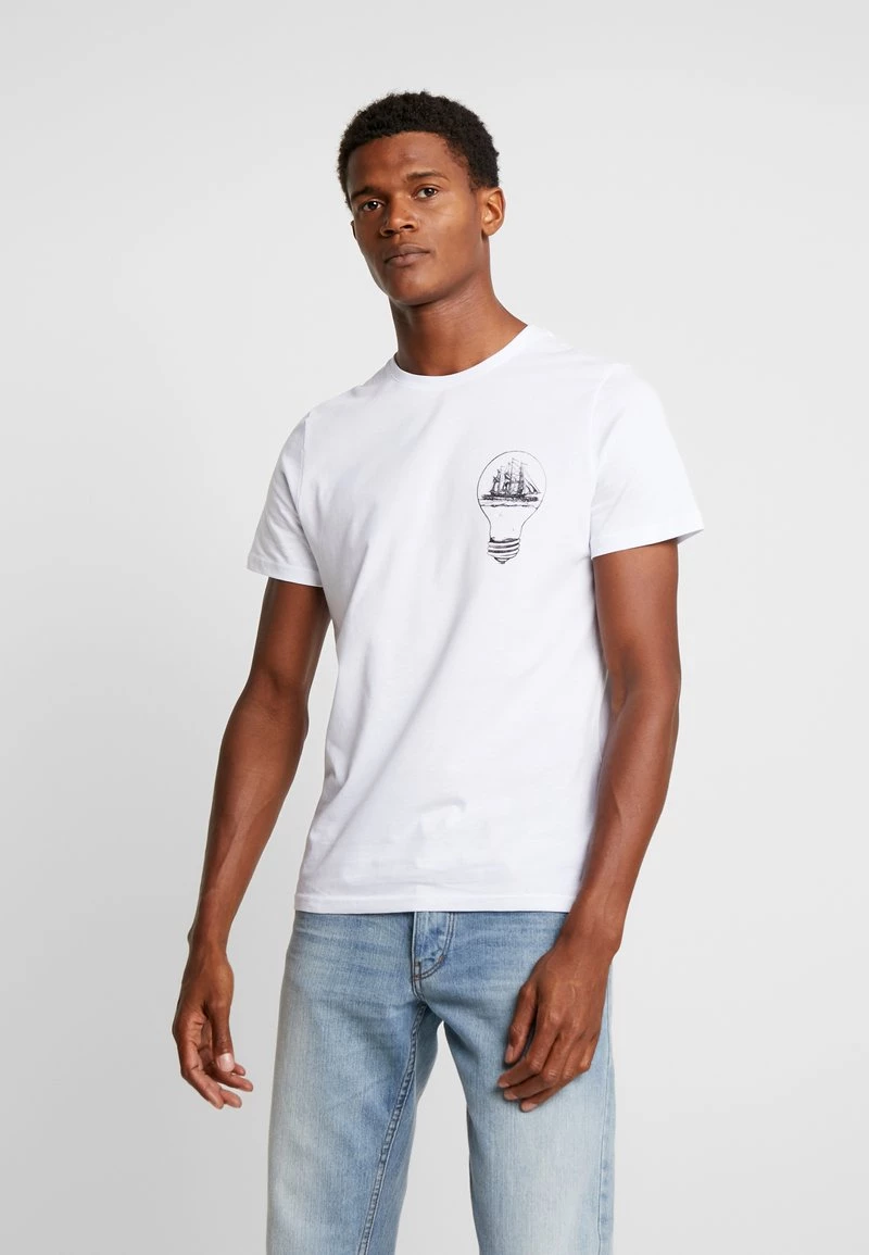 Pier One Hombre Camiseta Estampada - White 3 Pier One Hombre Camiseta Estampada - White
