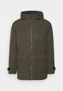 Pier One Hombre Parka - Olive -Ofertas Pier One Tienda e21b99c843e1405c95ecc8ac7fb4c0a3