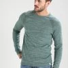 Pier One Hombre Jersey De Punto - Mottled Green -Ofertas Pier One Tienda e2a93f68ed2a4eee8729a05e58c4c144
