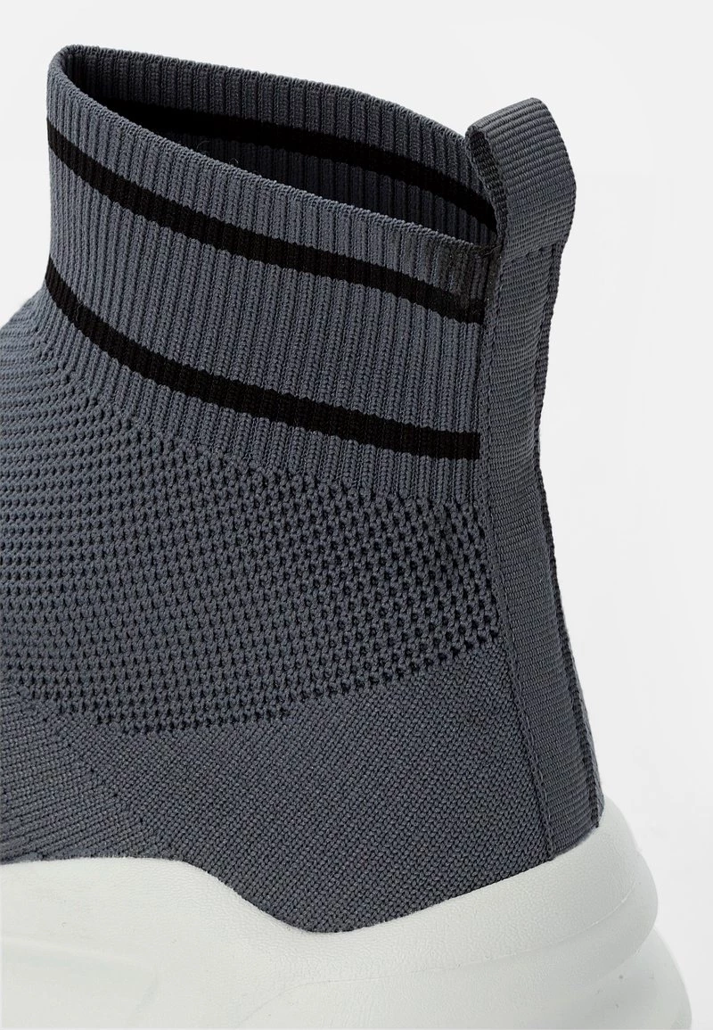 Pier One Hombre Zapatillas Altas - Grey 8 Pier One Hombre Zapatillas Altas - Grey - Imagen 6