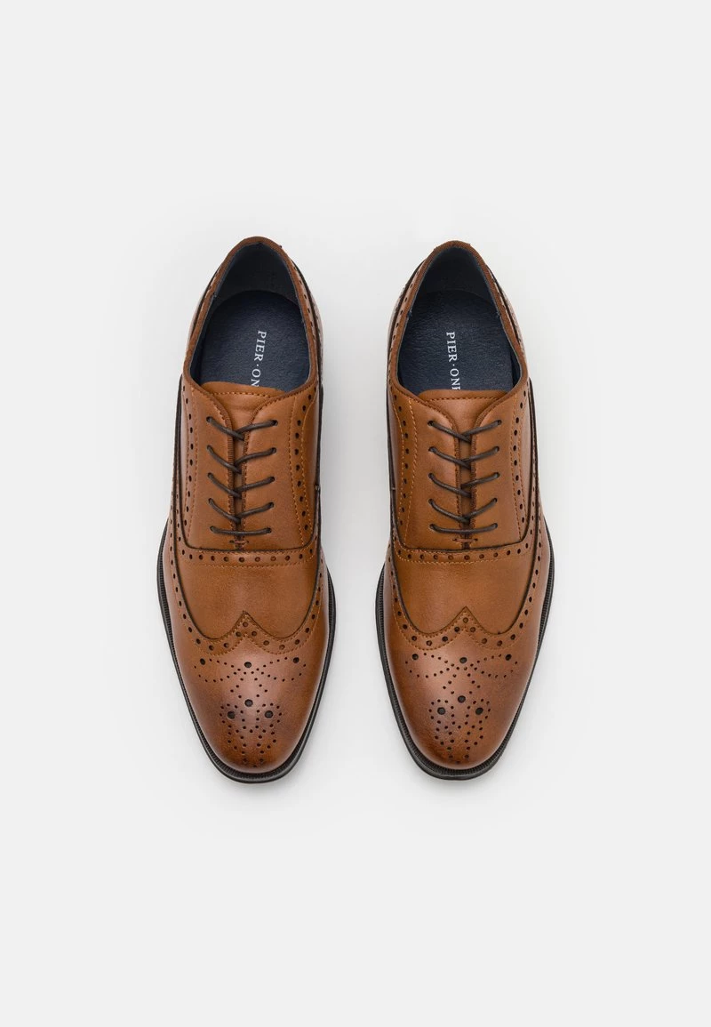 Pier One Hombre Zapatos De Vestir - Dark Brown 6 Pier One Hombre Zapatos De Vestir - Dark Brown - Imagen 4