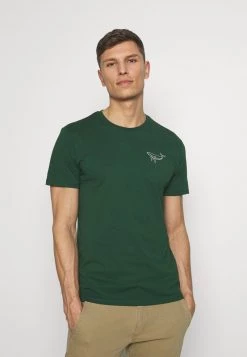 Pier One Hombre Camiseta Estampada - Dark Green