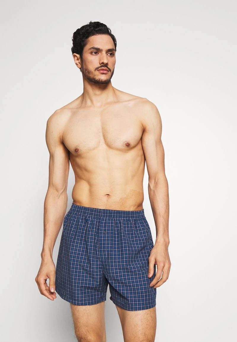 Pier One Hombre 5 PACK - Boxer - Dark Blue/blue 4 Pier One Hombre 5 PACK - Boxer - Dark Blue/blue - Imagen 2