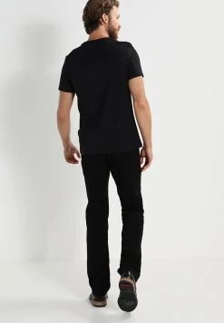 Pier One Hombre 2 PACK - Camiseta Básica - Black -Ofertas Pier One Tienda e8cfb319e7df47a68a9ff2b69125007e
