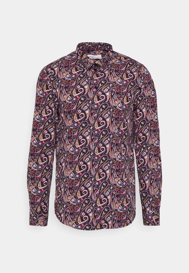 Pier One FESTIVE AOP - Camisa - Black/multi-coloured, Hombre 7 Pier One FESTIVE AOP - Camisa - Black/multi-coloured, Hombre - Imagen 5