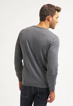 Pier One Hombre Jersey De Punto - Dark Grey Melange -Ofertas Pier One Tienda ea6bef80c15342e1bc5cd75d7ba4a766