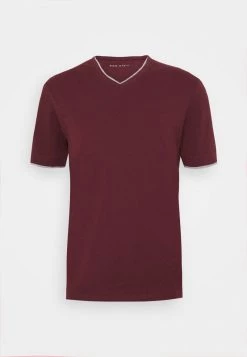 Pier One Hombre Camiseta Básica - Bordeaux -Ofertas Pier One Tienda ea6d4ce483094e2d99e7da5a6d169f28