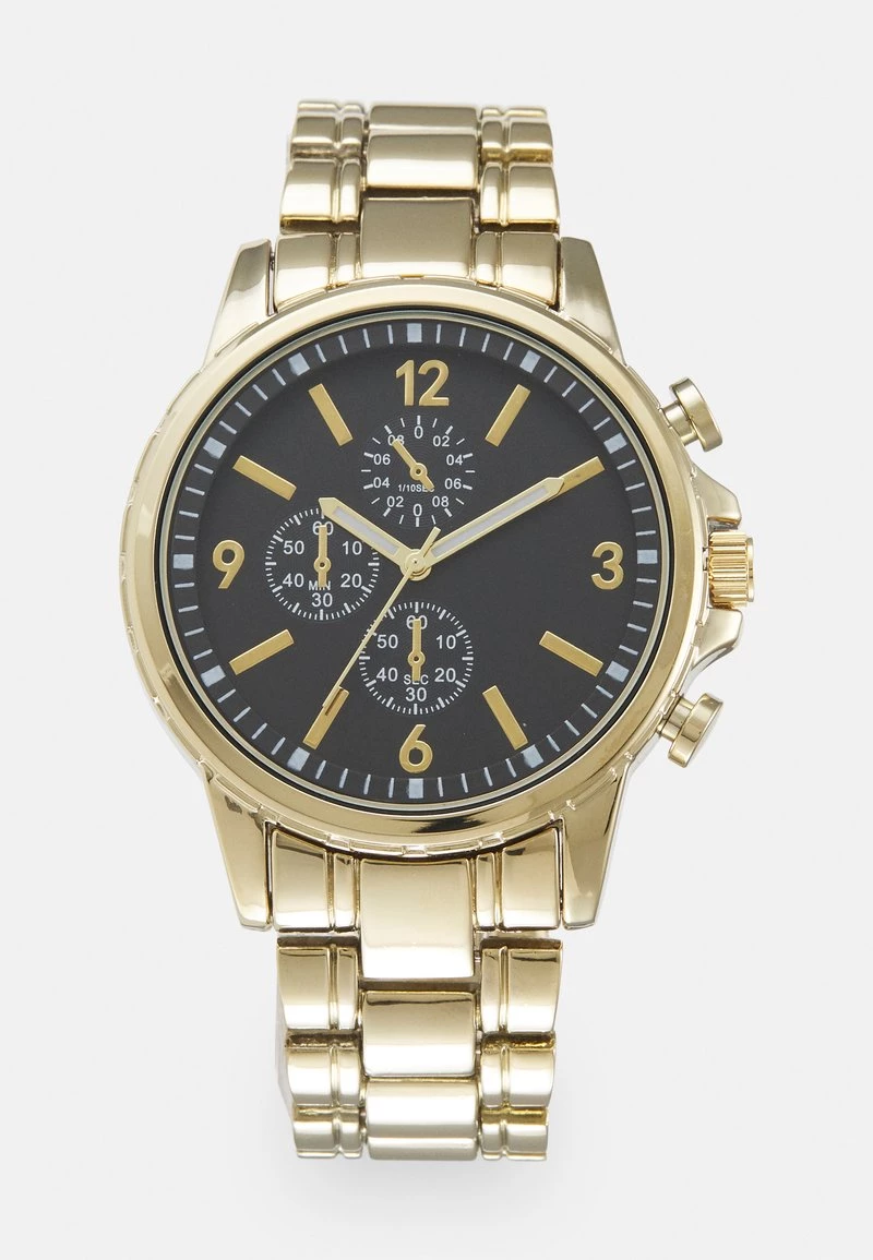 Pier One Unisexo UNISEX - Reloj - Gold-coloured/black 3 Pier One Unisexo UNISEX - Reloj - Gold-coloured/black