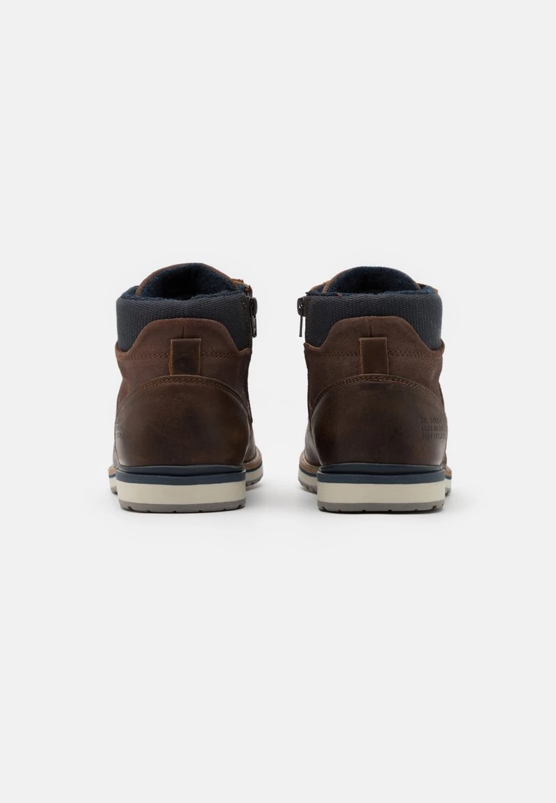 Pier One Hombre Botines Con Cordones - Cognac 5 Pier One Hombre Botines Con Cordones - Cognac - Imagen 3