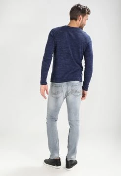 Pier One Jersey De Punto - Mottled Blue, Hombre -Ofertas Pier One Tienda f102315160f04eb9b3247e1b9b0d507e