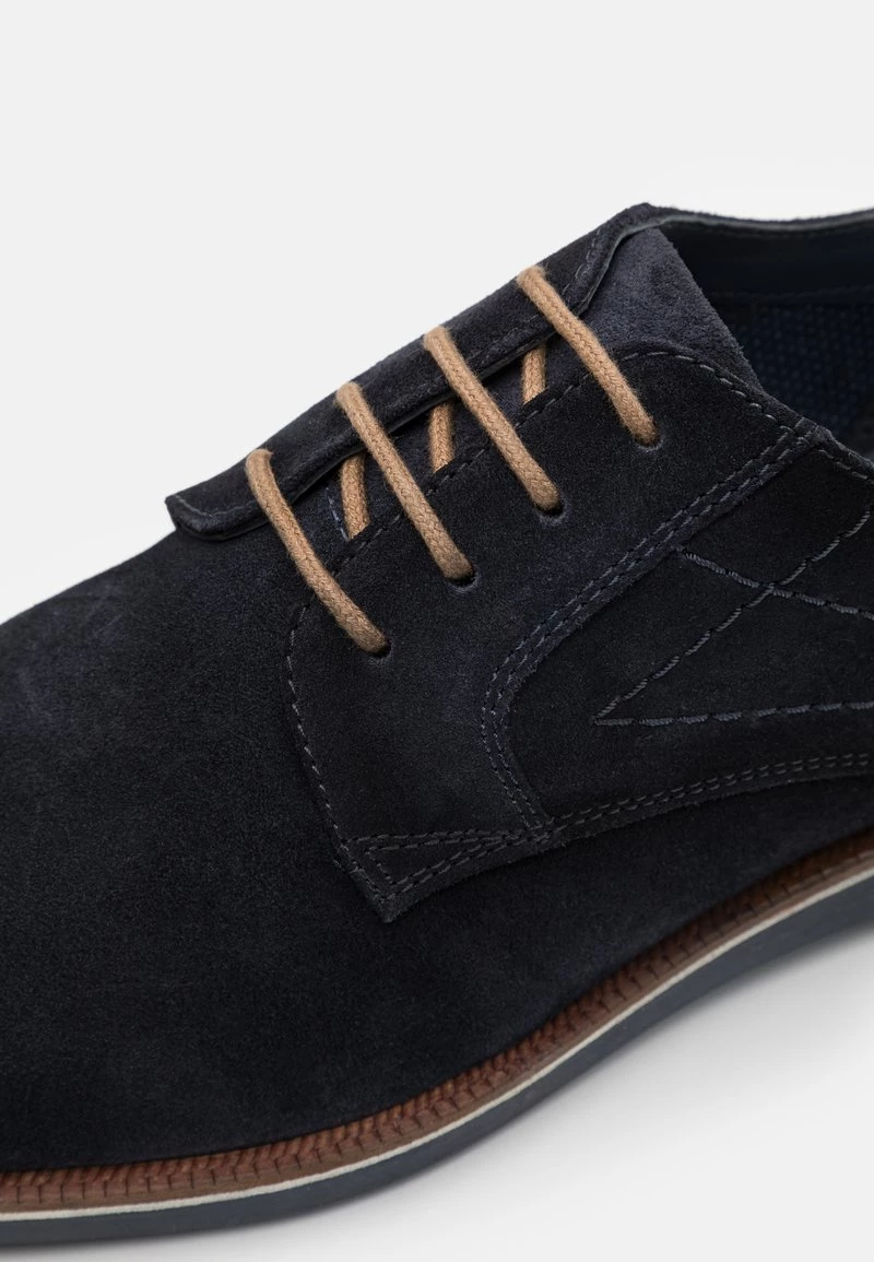 Pier One Hombre LEATHER - Zapatos De Vestir - Dark Blue 8 Pier One Hombre LEATHER - Zapatos De Vestir - Dark Blue - Imagen 6