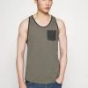 Pier One Top - Mottled Olive, Hombre -Ofertas Pier One Tienda f2dbe2f07398463b863fef3c2b59c4bf