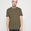 Pier One Unisexo Camiseta Estampada - Olive