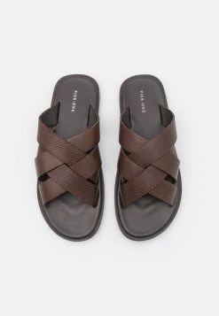 Pier One Hombre LEATHER - Sandalias Planas - Brown 11 Pier One Hombre LEATHER - Sandalias Planas - Brown -Ofertas Pier One Tienda f4e2b72018b8453c9b3a82f99cd6cc4e