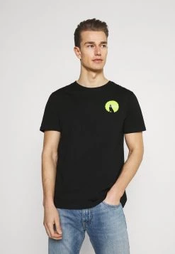 Pier One Hombre Camiseta Estampada - Black -Ofertas Pier One Tienda f664c1ffd4e54cc58ddb67041f65e297