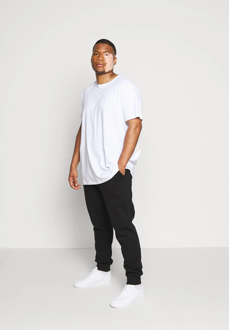 Pier One Hombre 2 PACK - Pantalones Deportivos - Black/mottled Light Grey 4 Pier One Hombre 2 PACK - Pantalones Deportivos - Black/mottled Light Grey - Imagen 2