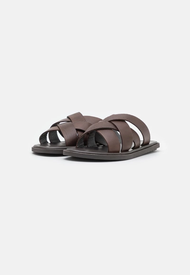 Pier One Hombre LEATHER - Sandalias Planas - Brown 4 Pier One Hombre LEATHER - Sandalias Planas - Brown - Imagen 2