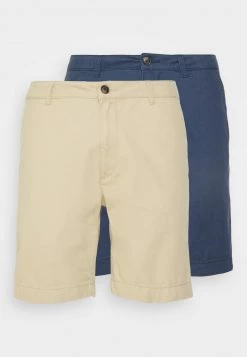 Pier One Hombre 2 PACK - Shorts - Dark Blue/tan -Ofertas Pier One Tienda f9a892a3b0b34fe9815664d9ef698d9f