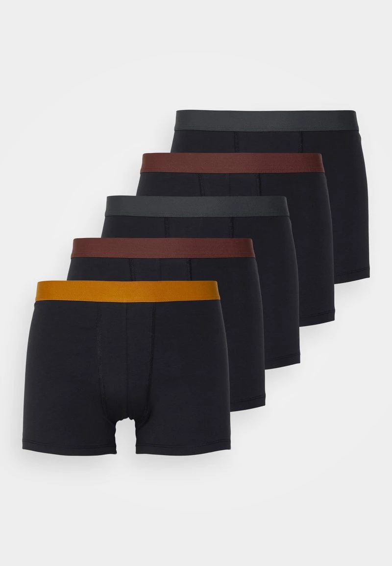 Pier One Hombre 3 PACK - Culotte - Black/dark Grey/brown 7 Pier One Hombre 3 PACK - Culotte - Black/dark Grey/brown - Imagen 5