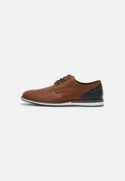 Pier One Hombre Zapatos Con Cordones - Cognac