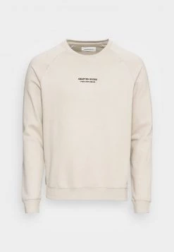 Pier One Hombre CRAFTED GOODS CREW - Sudadera - Off-white -Ofertas Pier One Tienda fca8a510d4844e2f9872b32c7b6fcd8f