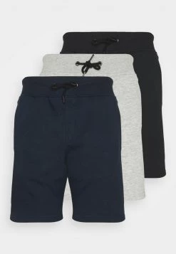 Pier One 3 PACK - Shorts - Black/mottled Light Grey/dark Blue, Hombre 17 Pier One 3 PACK - Shorts - Black/mottled Light Grey/dark Blue, Hombre -Ofertas Pier One Tienda fd1d6a00272c4d8db0cdbce1e6cd9d7c