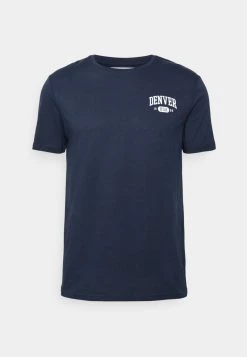 Pier One Hombre GRAPHIC T-SHIRT - Camiseta Estampada - Dark Blue -Ofertas Pier One Tienda fdf7e56d1595414c95cc35d8899a0869