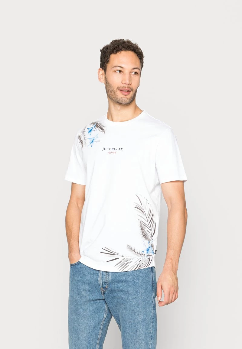 Pier One Hombre Camiseta Estampada - White 3 Pier One Hombre Camiseta Estampada - White