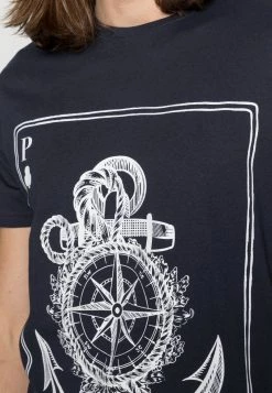 Pier One Camiseta Estampada - Dark Blue, Hombre 11 Pier One Camiseta Estampada - Dark Blue, Hombre -Ofertas Pier One Tienda ff80483a999c4d249059dbcdf070f3fc